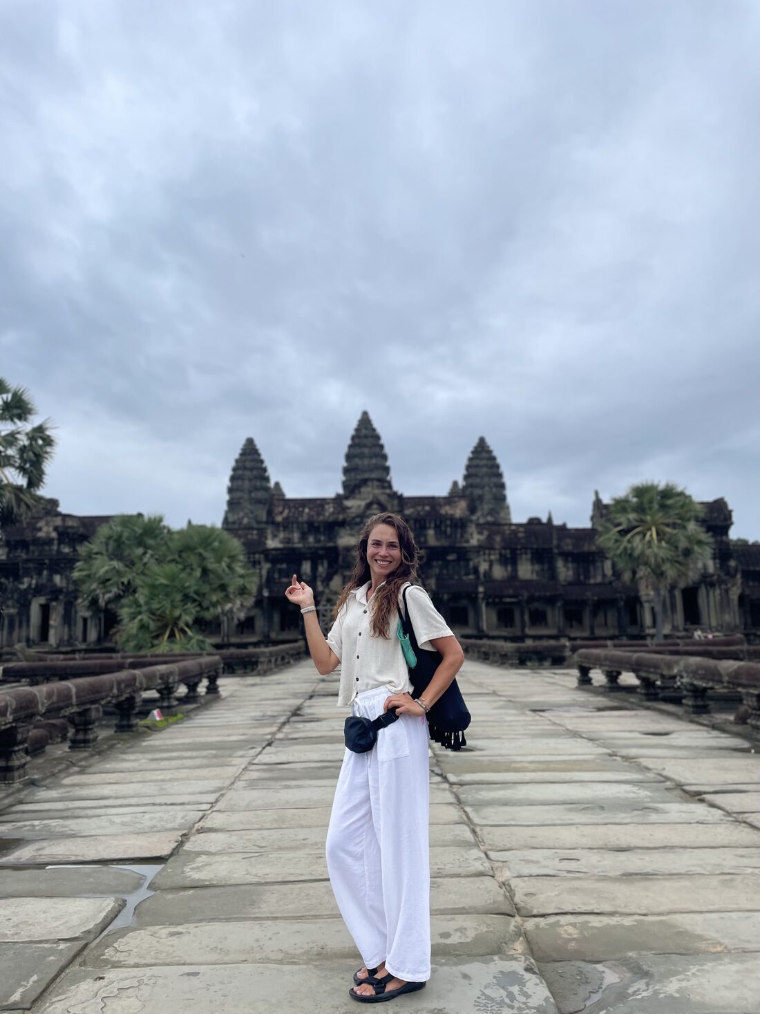 Alex Torres Pavez at Angkor Wat, Cambodia